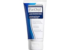 PanOxyl Acne Foaming Wash Benzoyl Peroxide 10% Maximum Strength Antimicrobial, 5.5 Oz
