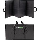 GoboEnergy 240W Katlanabilir G&uuml;neş Paneli | Taşınabilir Solar Şarj Cihazı | Cep Telefonu, Tablet ve Laptop Şarj Desteği | Hız
