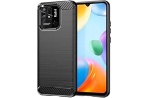 TingYR Funda para Xiaomi Redmi 10C, Resistente a los Arañazos, Fina de Silicona, Funda Interior de TPU Suave, Fundas para Xiaomi Redmi 10C Smartphone.(Negro)