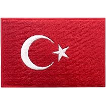Aufnäher Griechenland Marine Flagge – 9 X 6 Cm, Hohe Farbbrillianz, Umsäumt, Mit Bügelfolie, Für Kleidung & Taschen
