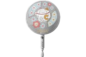 GEDOX Cubierta Protectora Para Ventilador - Red De Protección Para Ventiladores Eléctricos | Cubierta De Seguridad Para Ventilador | Linda Cubierta A Prueba De Polvo Para Ventilador De Pedestal