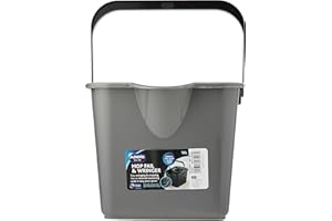 Addis - Cubo para fregona, Color Gris