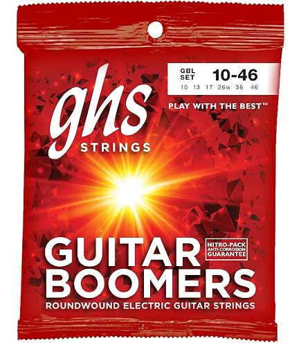 Jeu De Cordes GHS Boomers 8 Cordes Pour Guitare électrique - Custom Light 009/074, Acier Plaqué Nickel