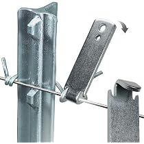 102pc Fence Tool Set - T-Post Clips & Wire Twisters For Farm & Ranch Fencing