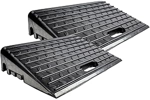 Vigil Heavy-Duty Kerb Ramp (Pack of 2) - 100MM High - Portable & Expandable