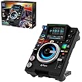 PANTASY Contrôleur DJ - Platine disque DJ - Kit de construction avec lecture de musique Bluetooth - Double modes d'éclairage - Support réglable - Modèle de décoration de bureau interactif pour enfants