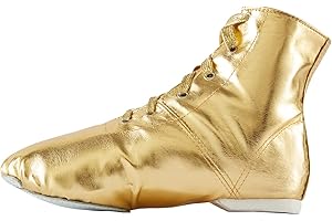 missfiona Jazz Tanzschuhe Damen Jazzschuh Tanzstiefel Segeltuch Ballsaal Tanz Flach