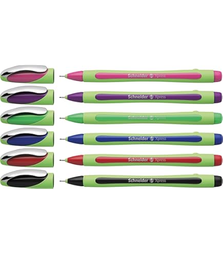 Penne Calligrafia Schneider Brushpen Paint-It 070 - Pennarelli Con Punta A Pennello, 10 Colori Assortiti, Per Lettering E Disegno Lettering Creativo Penne Brush