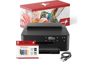 realink Bundle TS705a Drucker (OHNE Kopier- und Scanfunktion) mit 10er Set Druckerpatronen