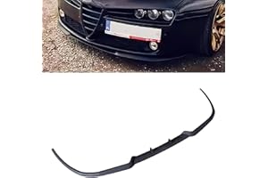 ELIT TUNING STORE Pour Alfa Romeo 159 Cupra R pare-chocs avant Lıp Spoiler Lıp universel 3 pièces Kit carrosserie Sport Tuning Protector Accessoires de voiture Pièces extérieures