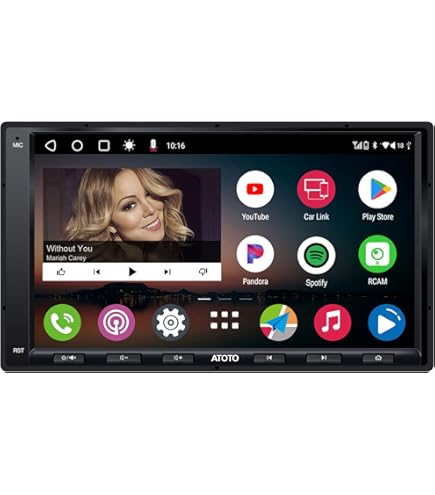 ATOTO YS102SL カーオーディオ ATOTO in-Dash 2 Din Digital Media Car Stereo - SA102 YS102SL