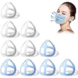 10PCS 3D Face Bracket Inner Support Frame Homemade, Cool Silicone Bracket More Space for Comfortable Breathing Washable Reusa