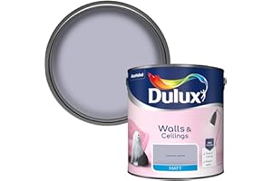 Dulux Matt Emulsion Paint For Walls And Ceilings - Lavender Quartz 2.5 Litres