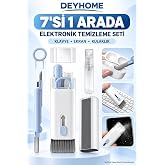 7'si 1 Arada Elektronik Temizleyici Kiti, Fır&ccedil;alı Klavye Temizleyici Kiti, Airpods Pro i&ccedil;in 3'&uuml; 1 Arada Temizleme Kalemi, Kul