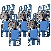 AZDelivery 5 x MT3608 DC-DC Adaptador de Corriente modulo Step up Compatible con Arduino con E-Book Incluido!