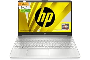 HP Laptop 15s, AMD Ryzen 5 5500U, 15.6-inch (39.6 cm), FHD, 8GB DDR4, 512GB SSD, AMD Radeon Graphics, Thin & Light, Dual Spea