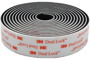 INDIAN STORE 24 3M SJ3550 Podwójna blokada Czarna taśma na rzep Samoprzylepna Bardzo mocna Elastyczna blokada dociskowa Podkładka samoprzylepna Wodoodporna (25 mm x 1 metr)