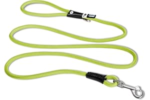 CURLI Stretch Comfort Leash Lime M