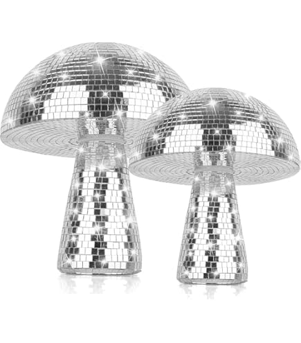 Boule à facettes disco Argent 20x20 cm - TV Son Photo