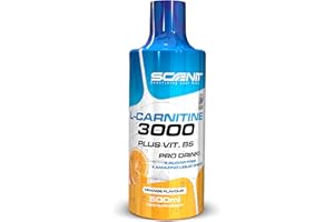 SCENIT REDEFINING YOUR BODY L Carnitine 3000 - L Carnitine - L-Carnitine - L Carnitine Liquide - Carnitine Liquide - LCarnitine - Carnitine Pure - L-Carnitine Liquide - 500 ml (Orange)
