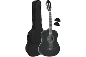 Juan Miguel Navarrez Classical Guitar 3/4 with bag black