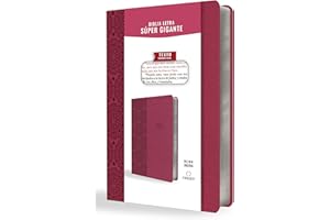 Santa Biblia / Holy Bible: Biblia Reina Valera 1909, Letra Super Gigante, Simil Piel, Fucsia / Bible Reina Valera 1909, Super Giant Print, Leathersoft, Fuchsia