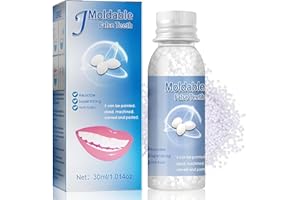 ELIISKINN Temporary Tooth Filling Repair Kit – Fix Broken or Missing Teeth, Fill Gaps & Replace Chipped Teeth with False Teeth & Fillers