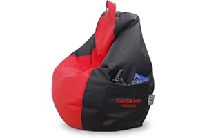 Happers Pouf Gaming Pro Rosso