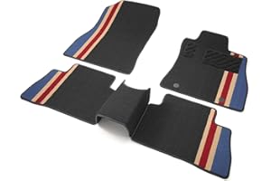 Crokomat Car Mats Fit Nissan Juke 2010-2019 F15 Luxury Floor Mats Velour Carpet Water Proof Wear-Resistant Car Accessories For 2010 2011 2012 2013 2014 2015 2016 2017 2018 2019