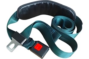 VEXIGO Extremitätenmobilisierungsgürtel, Traktionsgurt für Physiotherapie, manuelle Traktion und Mobilität mit Polster, 9,8 Fuß/3 m(B)