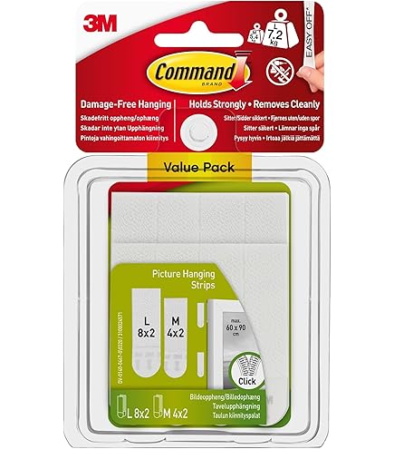 Command Large And Medium Picture Hanging Strips Mega-Pack, 28-Pairs - View #9