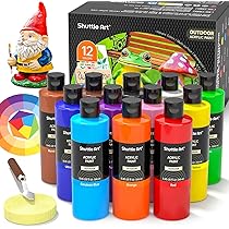 Rayher Outdoor Paint Acrylverf voor buiten, fles 80 ml, wit, 35070102 Rayher Outdoor Paint Acrylverf voor buiten, fles 80 ml, wit, 35070102