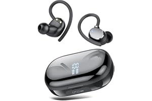 Kopfhörer Kabellos Bluetooth, In Ear Kopfhörer Bluetooth 5.4 mit 4 ENC Noise Cancelling Mic, 2026 Neue Kopfhörer Kabellos LED Anzeige, 128Std Earbuds, HiFi Stereo IP7 Wasserdicht Ohrhörer für Sport
