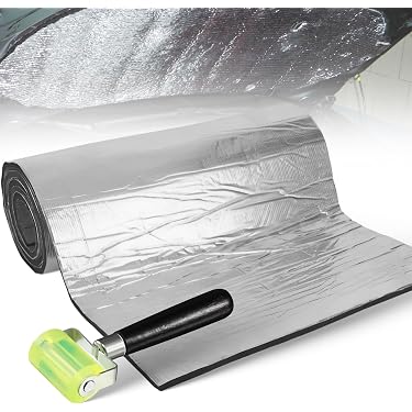 4m Car Sound Deadening Mat – Self-Adhesive Aluminium Butyl Insulation For Anti-Drone