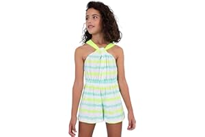 MAYORAL Vestido Mono Niña – Mono sin mangas – Estampado de punto - Ropa playera para Niña - Mono de Verano - Ropa de Regalo – Para niñas y adolescentes de 8 años a 16 años