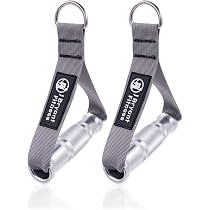 J Bryant Fitness Metal Gym Handles – Heavy-Duty Aluminum Alloy Grips For Cable Machines & Resistance Bands