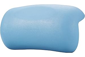 Koelaa Almohada de Baño Impermeable con Ventosas Antideslizantes - Reposacabezas Ergonómico para Bañera/Hidromasaje, Cojín SPA Hogareño de Material Premium, Máximo Confort y Relax Profundo - Azul