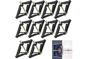 KUESN 10Pcs Wall Mount Switch Box Repair Tool Secret Stash for 86mm Wall Outlet Switch Cassette Repairer Support Rod Electrician Accessories Switch Cassette Repairer