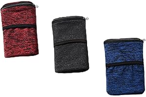 ‎BBFLY Handgelenk Beutel, Sport Handgelenktasche mit Reißverschluss, für Laufen, Joggen, Spazieren, Gassi gehen, Fahrrad und Yoga etc