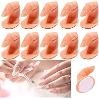 Silikon-Übungsfinger Für Nageldesign – Biegsam, Lebensgroß, Zum Üben Von Acrylnägeln, Gel Oder Als Schmuck-Display