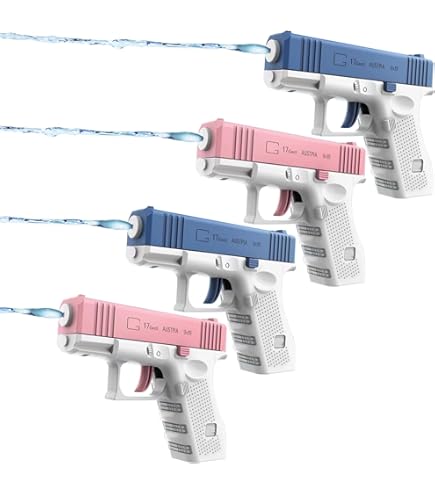OKo Water Blaster Foa Shooter Set For Adults & Kids, 6 Pack Water
