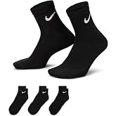 NIKE U Nk Everyday Ltwt Ankle 3pr Unisex Adult Socks (Pack of 3)