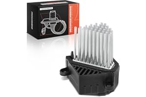 Frankberg Controlador de Ventilador Resistencia Ventilador Calefacción Compatible con 3er E46 1998-2007 5er E39 1995-2004 X3 E83 2003-2008 X5 E53 2000-2006 Sustituir# 64116923204