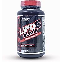 Nutrex Research LIPO6 BLACK FSSAI Approved Weight Loss Support Formula 60 Capsule
