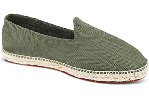 weltenmann Corralejo – Espadrillas Slip-on a Colore in Cotone con Borsa di Stoffa, 41-46, Handmade in Spain