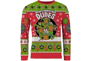 MERCHOID Jersey de Navidad para hombres y mujeres Tortugas Ninja mutantes para regalo