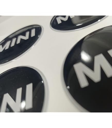 Mini Véritable Centre De Roue Hub Cap Couvertures Lot De 4 Vert Pomme F55 F65 36132354150