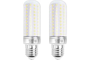 HZSANUE LED Maíz Bombilla 32W, 3000K Blanco Cálido, E27 Tornillo Edison, 3600lm, 240W Incandescente Equivalentes, 2 Pack