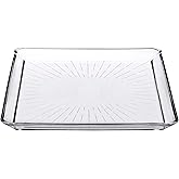 Paşabah&ccedil;e Madlen Servis Tabağı 68683 Madlen Crystal Glass 24x24