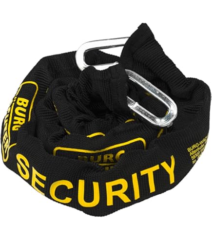 Catena Antifurto Kippen In Acciaio Cementato - 10x1000 Mm Con Rivestimento Nylon, Per Moto E Cancelli - Foto 2